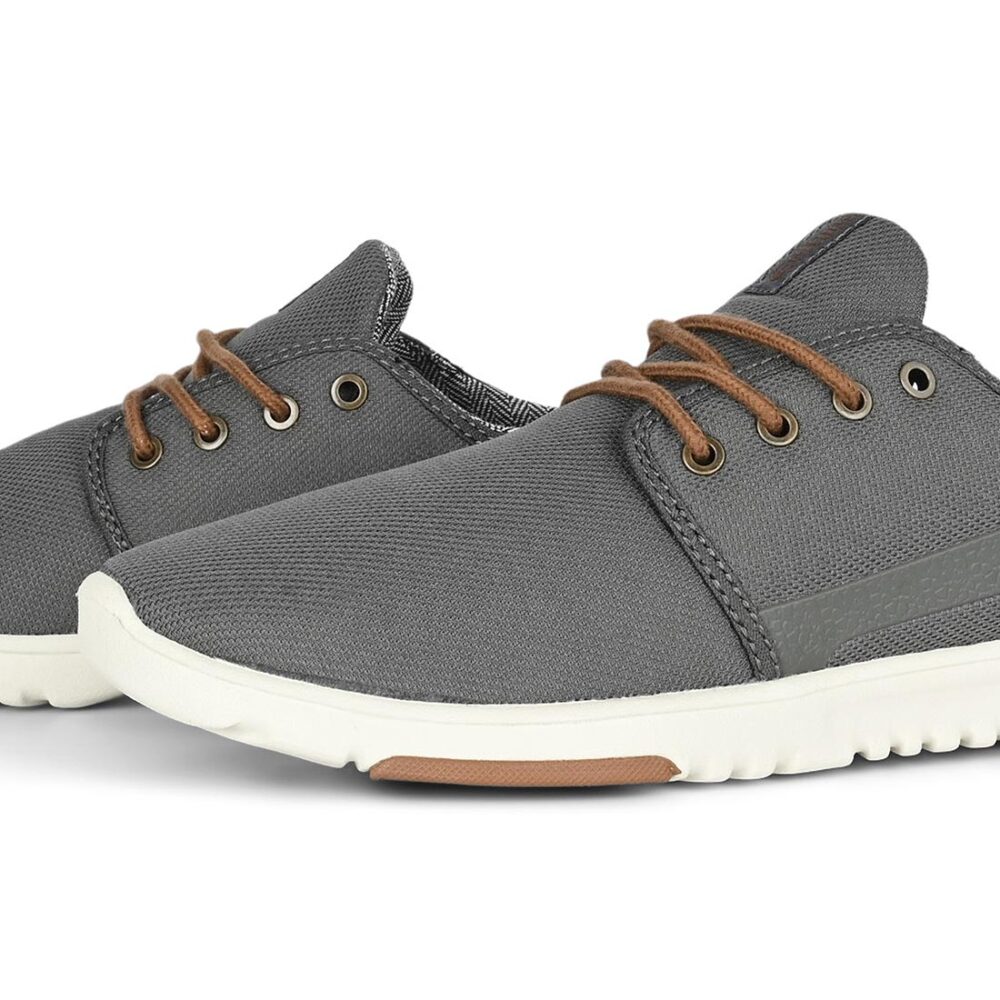 Etnies Scout Shoes - Grey/Gold/White