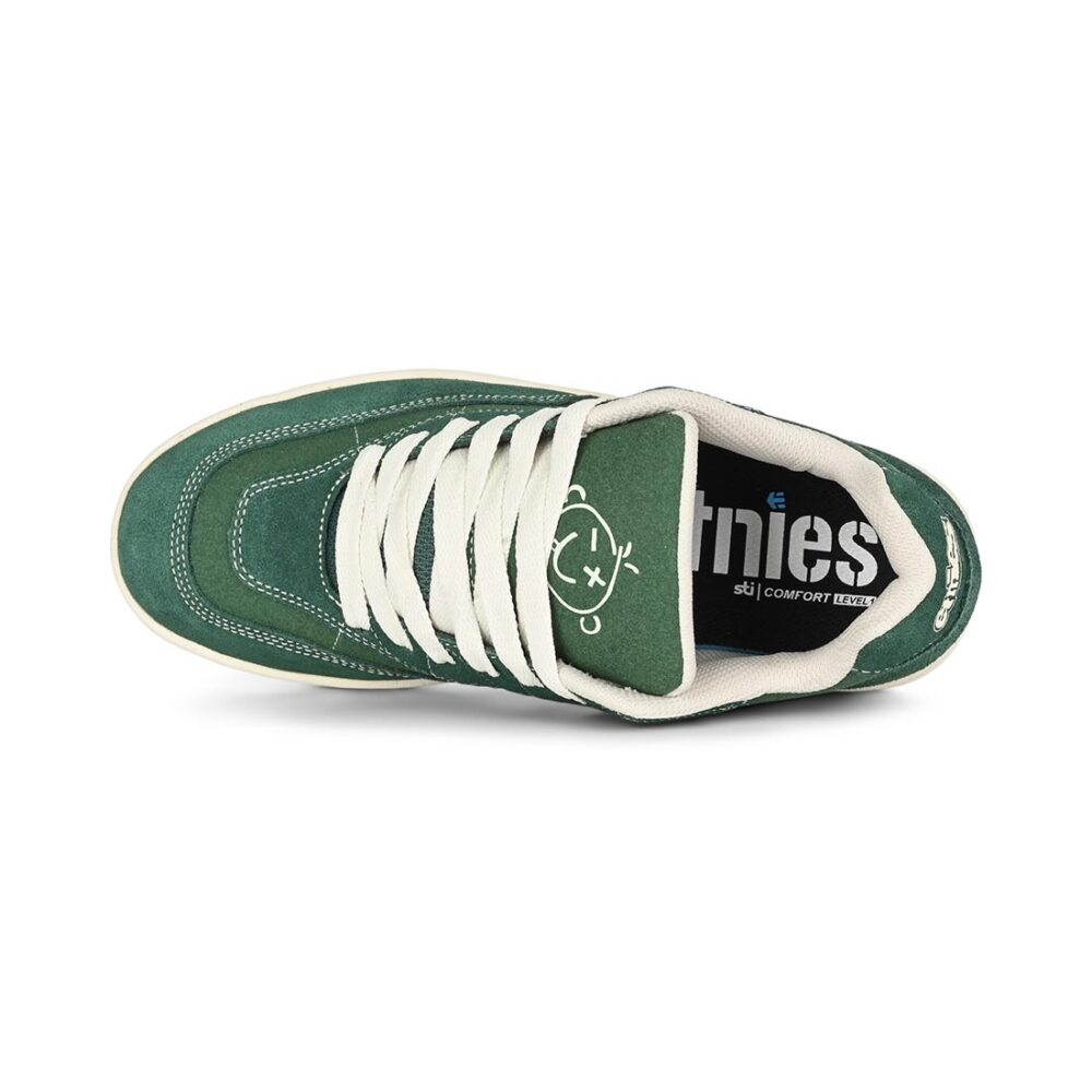 Etnies Snake Skate Shoes - Hunter Green