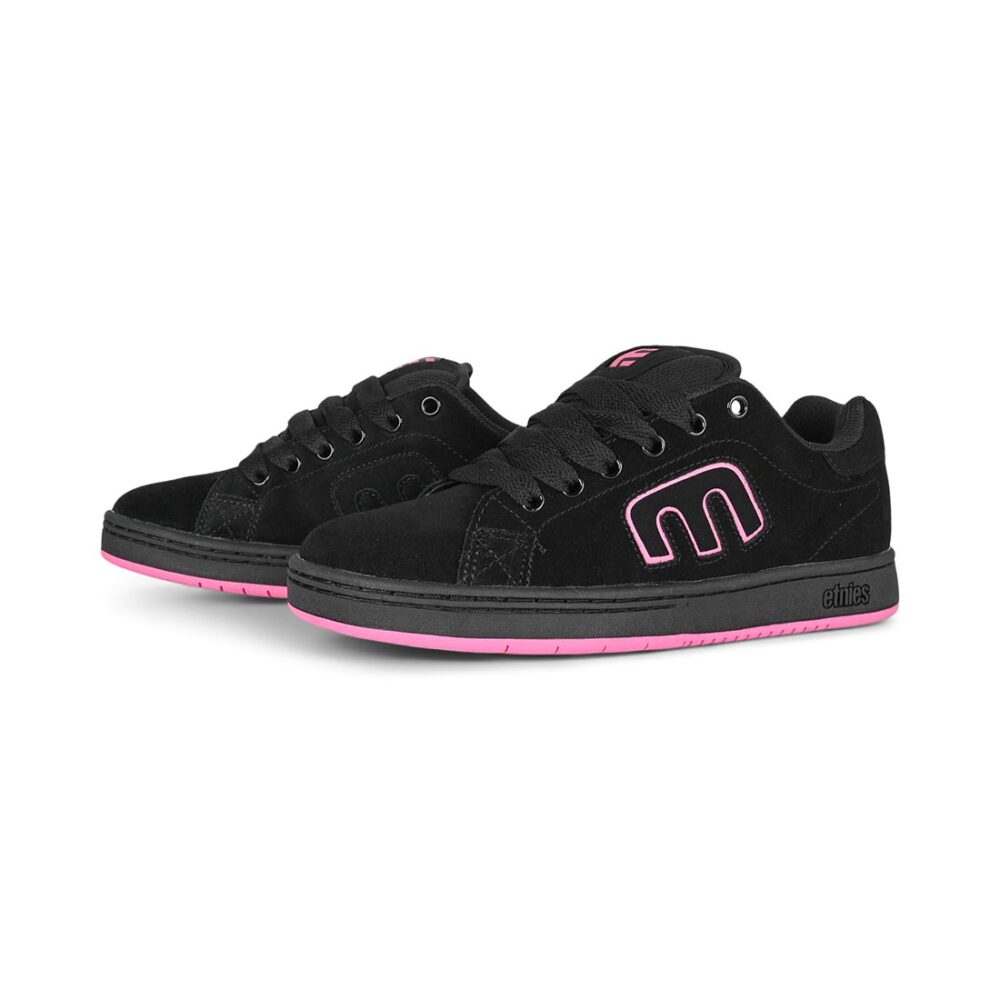 Etnies Women's Callicut Skate Shoes - Black/Pink