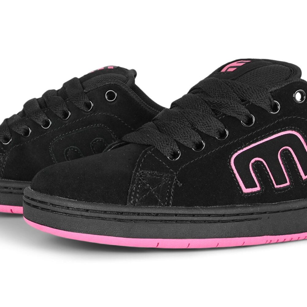 Etnies Women's Callicut Skate Shoes - Black/Pink