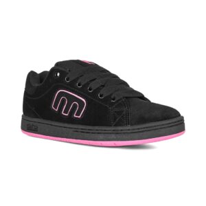 Etnies Women's Callicut Skate Shoes - Black/Pink