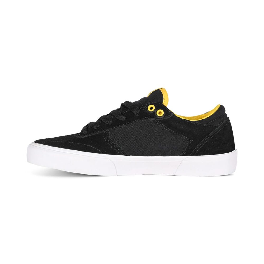 Etnies x Exposure Windrow Vulc Skate Shoes - Black/Yellow