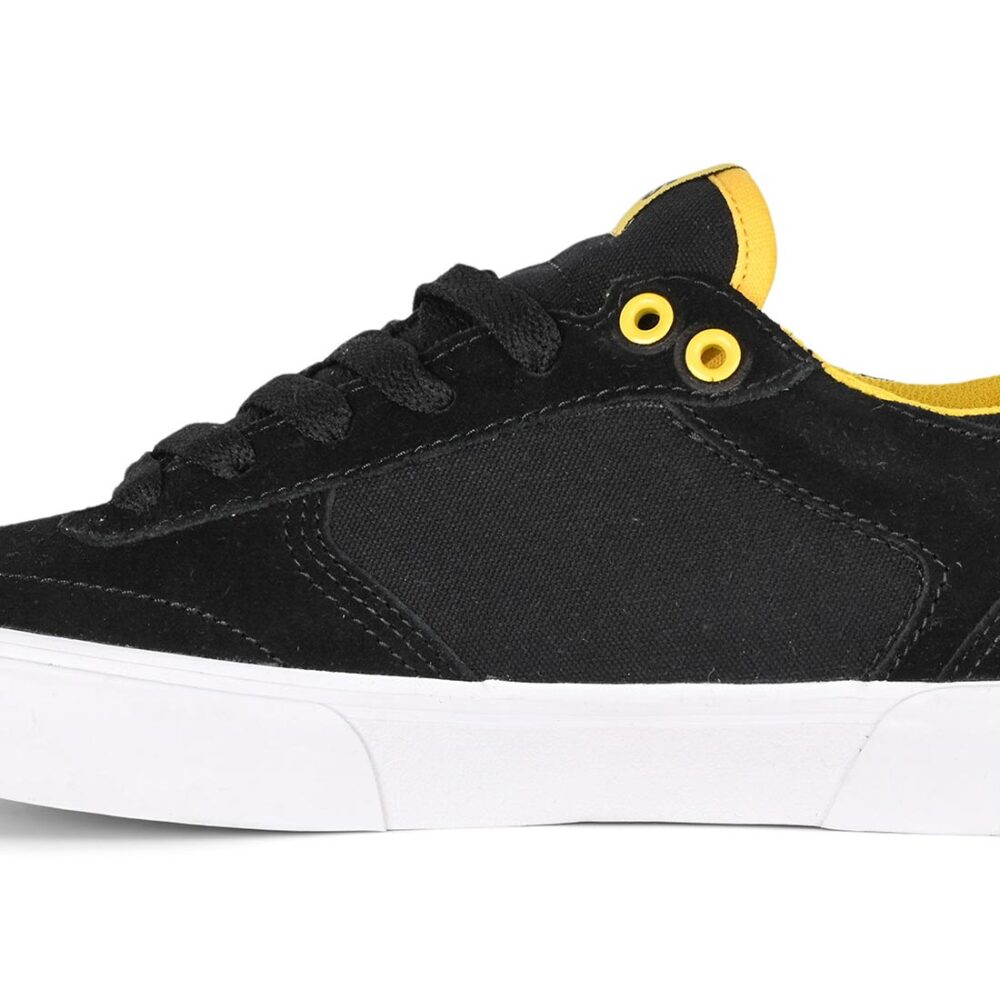 Etnies x Exposure Windrow Vulc Skate Shoes - Black/Yellow