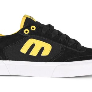 Etnies x Exposure Windrow Vulc Skate Shoes - Black/Yellow