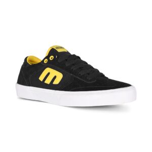 Etnies x Exposure Windrow Vulc Skate Shoes - Black/Yellow