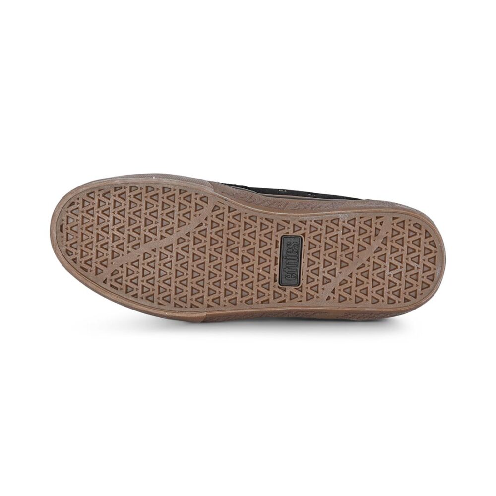 Etnies x Santa Cruz Barge LS Skate Shoes - Black/Gum