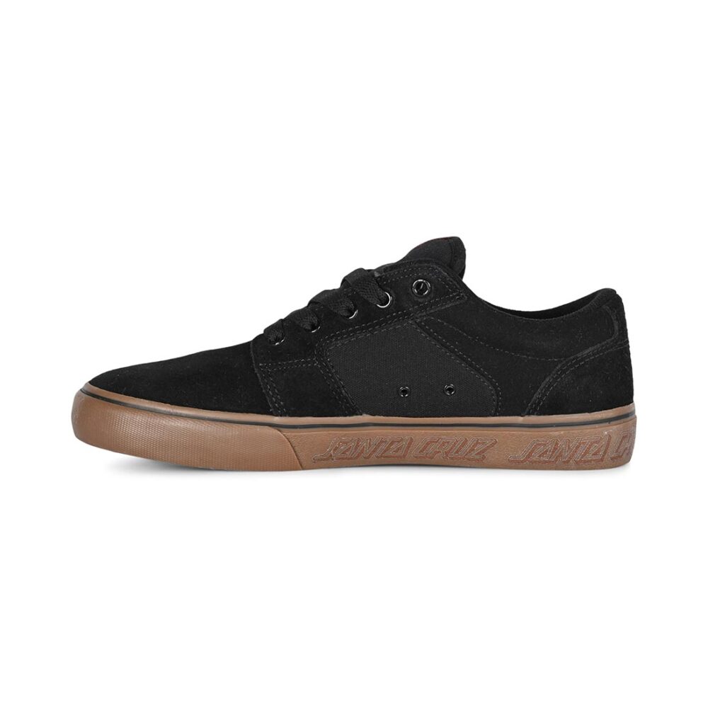 Etnies x Santa Cruz Barge LS Skate Shoes - Black/Gum
