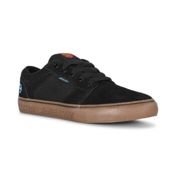 Etnies x Santa Cruz Barge LS Skate Shoes - Black/Gum
