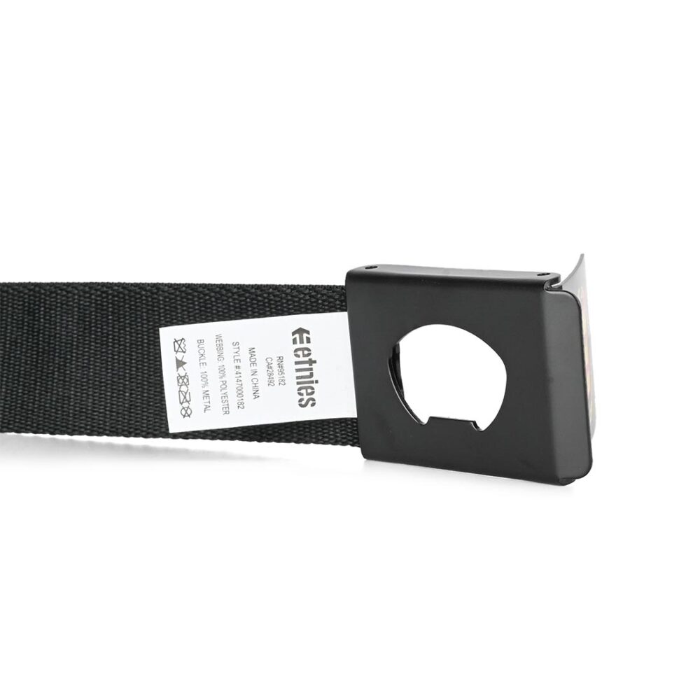 Etnies x Santa Cruz Flame Web Belt - Black