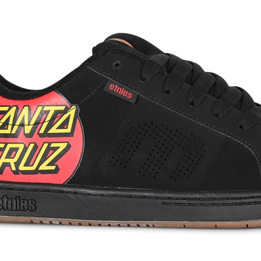 Etnies x Santa Cruz Kingpin Skate Shoes - Black
