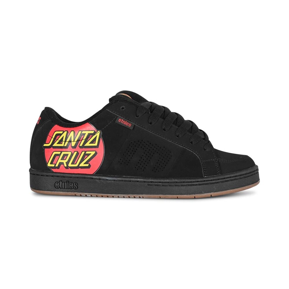 Etnies x Santa Cruz Kingpin Skate Shoes - Black