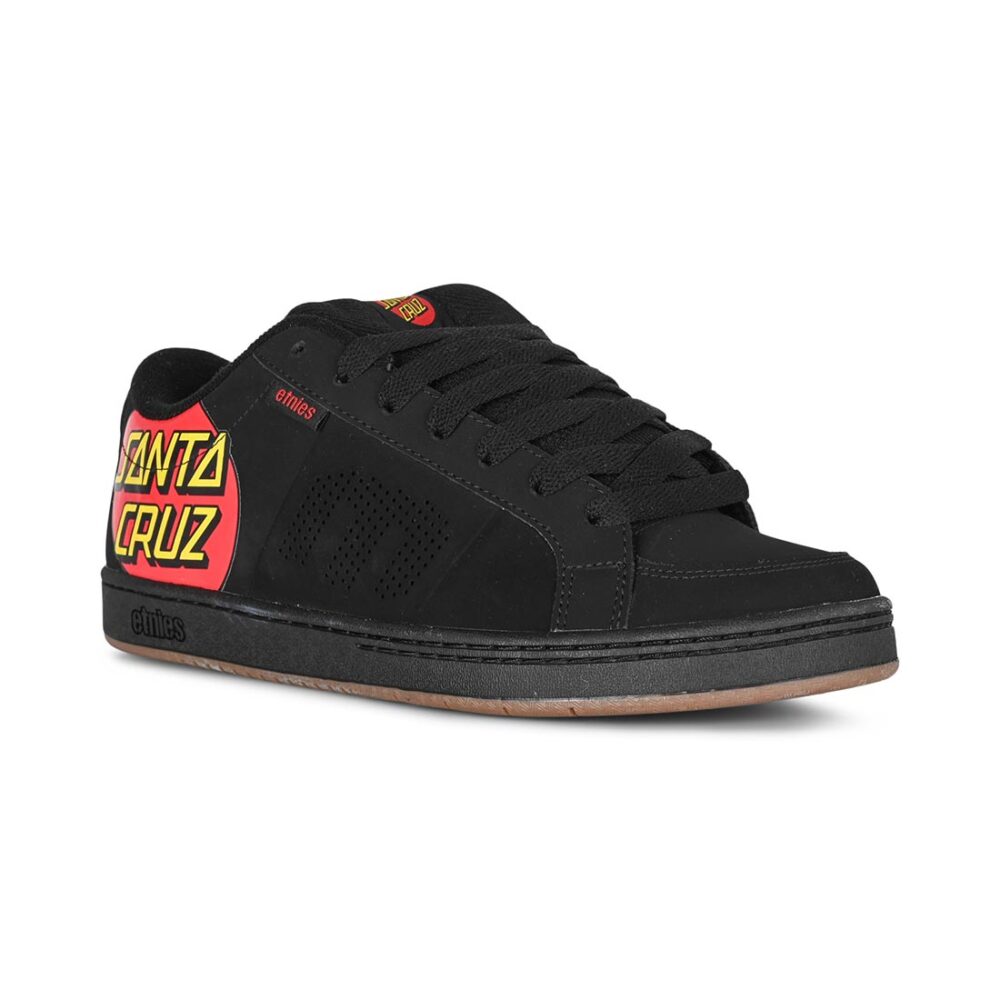 Etnies x Santa Cruz Kingpin Skate Shoes - Black
