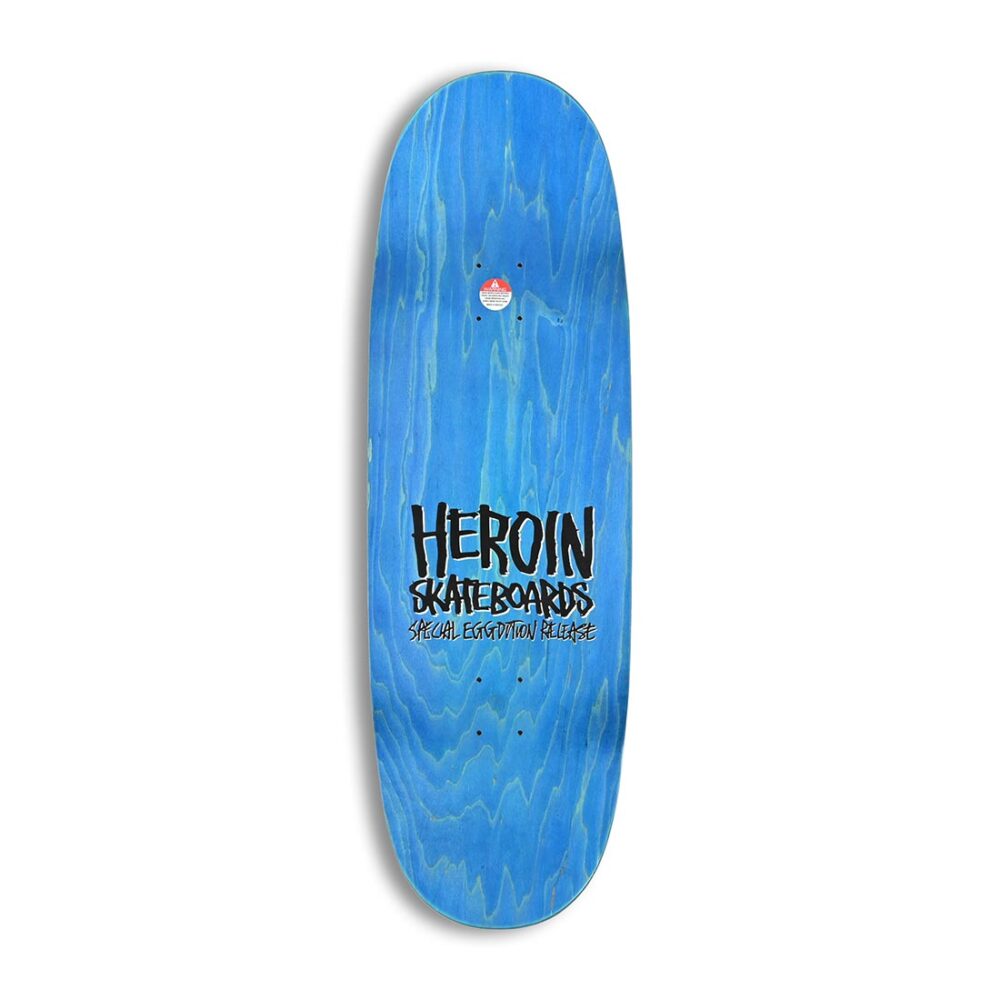 Heroin Skateboards Fear And Loathing Egg 10.4" Deck