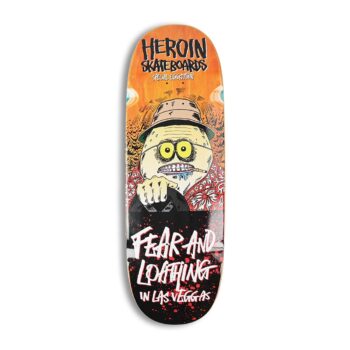 Heroin Skateboards Fear And Loathing Egg 10.4" Deck