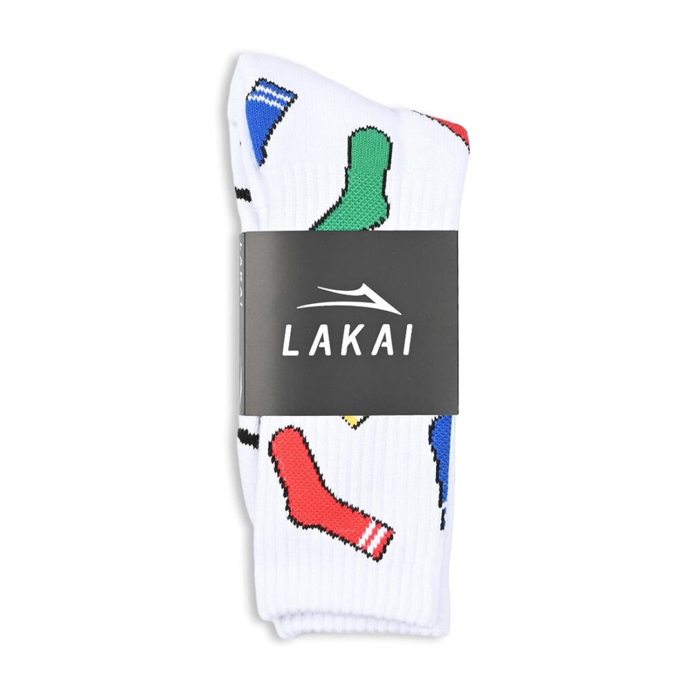 Lakai Sock Crew Socks - White