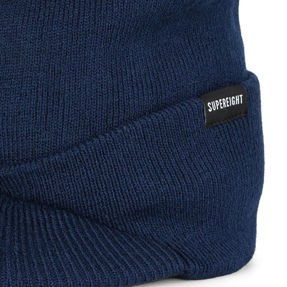 Supereight Supply Co Visor Beanie Hat - Navy