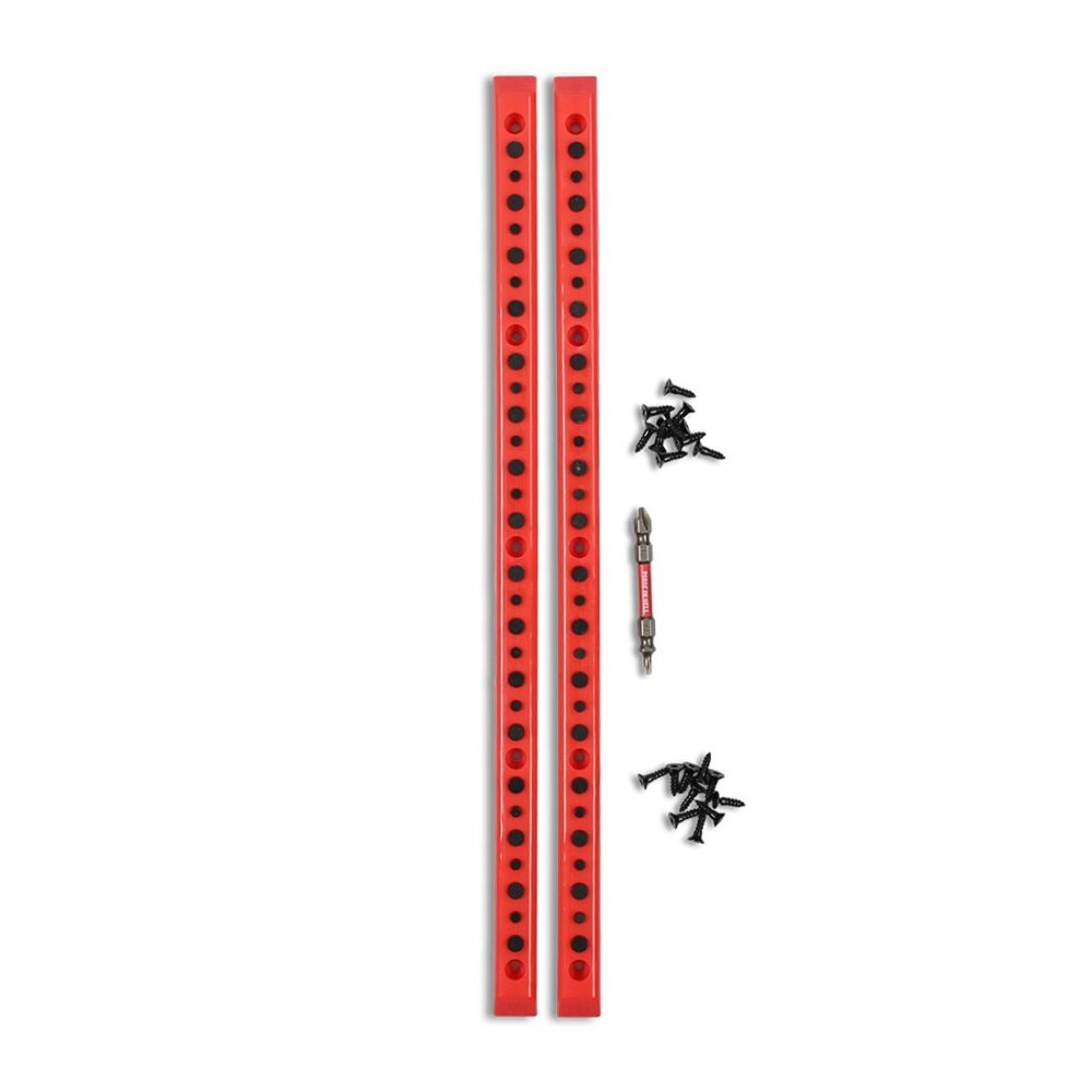 Tail Devil Rail Devil Sparking Skateboard Rails (2 Pack) - Red