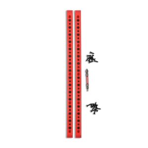 Tail Devil Rail Devil Sparking Skateboard Rails (2 Pack) - Red
