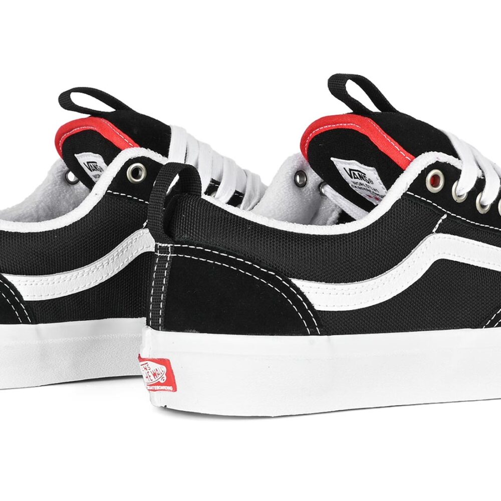 Vans Old Skool 36+ Skate Shoes - Black/White