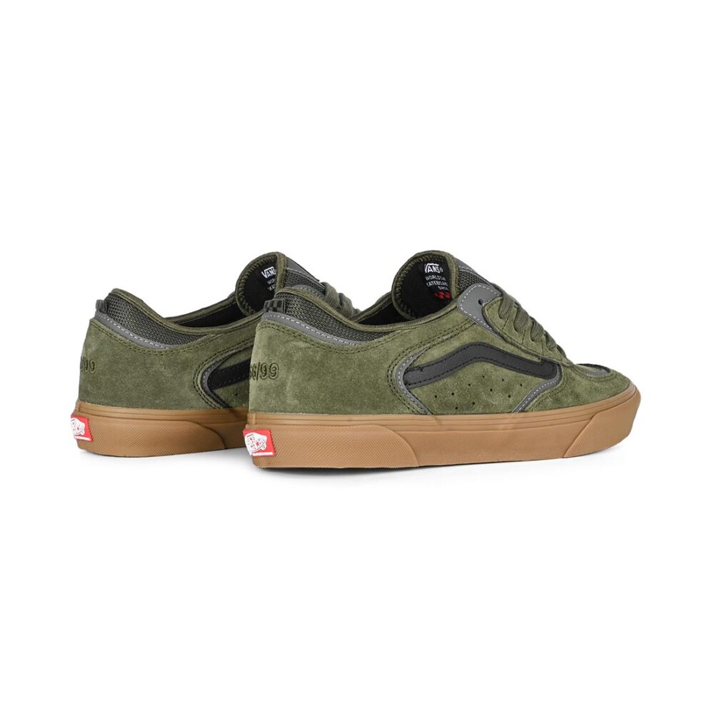 Vans Rowley Pro Skate Shoes - Green/Gum
