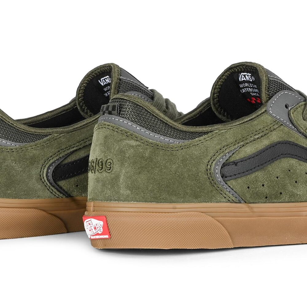 Vans Rowley Pro Skate Shoes - Green/Gum