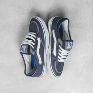 VANS★25TH SKATE ROWLEY★NAVY/WHITE Cowtown