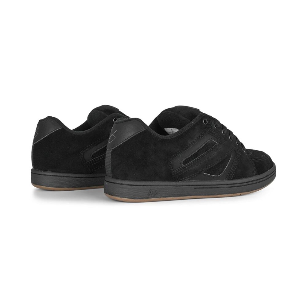 eS Accel x Arto Skate Shoes - Black/Charcoal