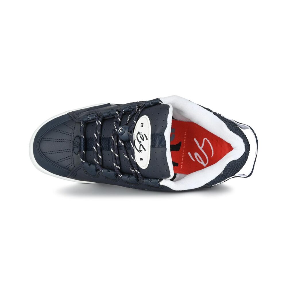eS Muska Skate Shoes - Navy/White