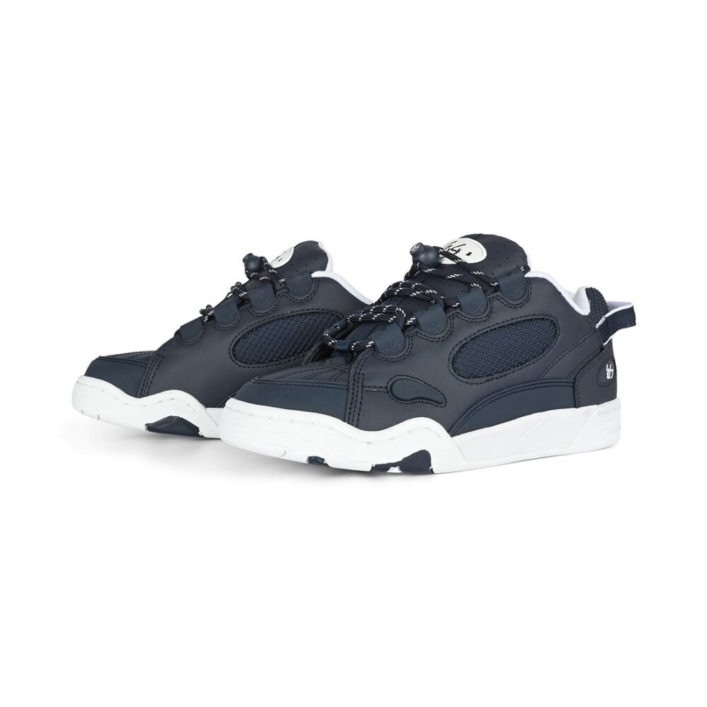 eS Muska Skate Shoes - Navy/White