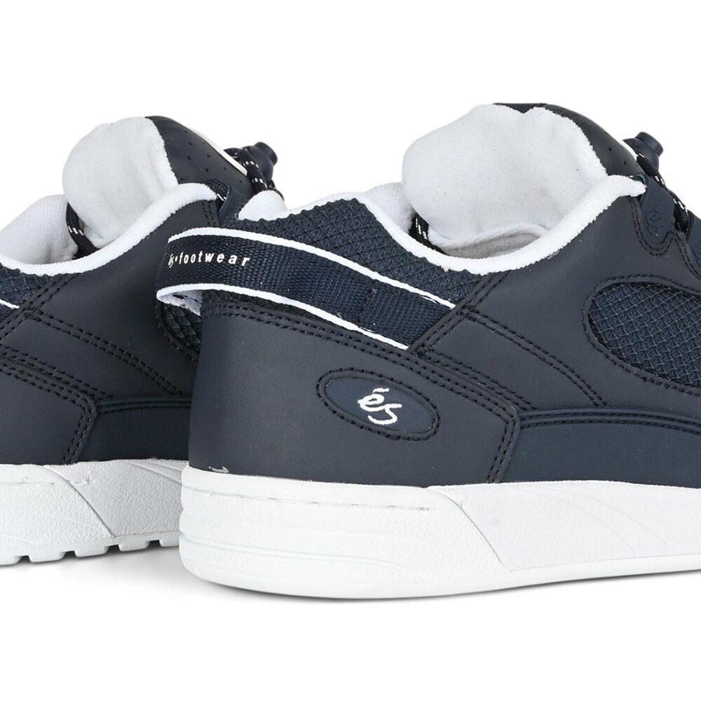 eS Muska Skate Shoes - Navy/White