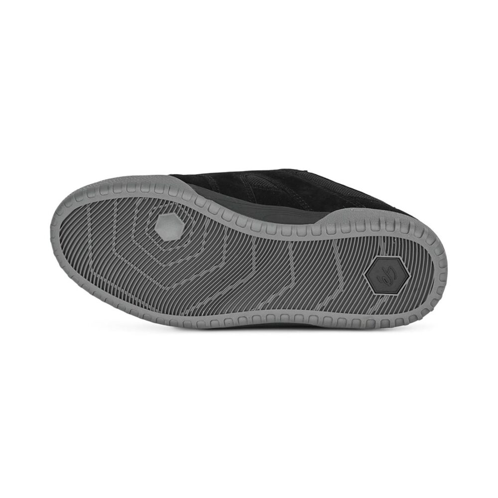 eS One Nine 7 Skate Shoes - Black/Grey