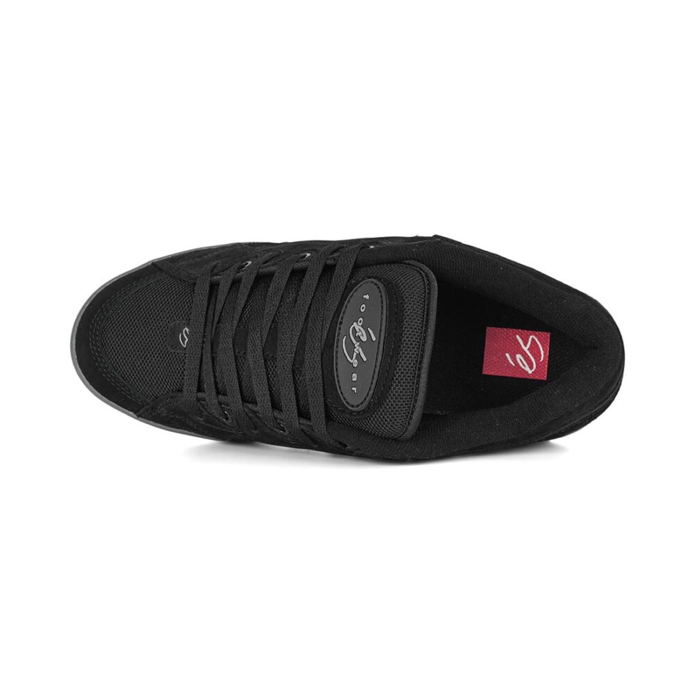 eS One Nine 7 Skate Shoes - Black/Grey