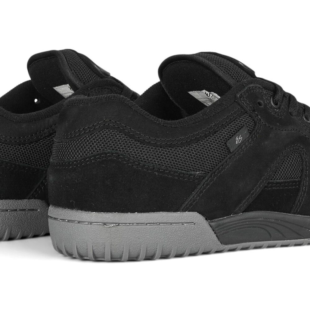 eS One Nine 7 Skate Shoes - Black/Grey