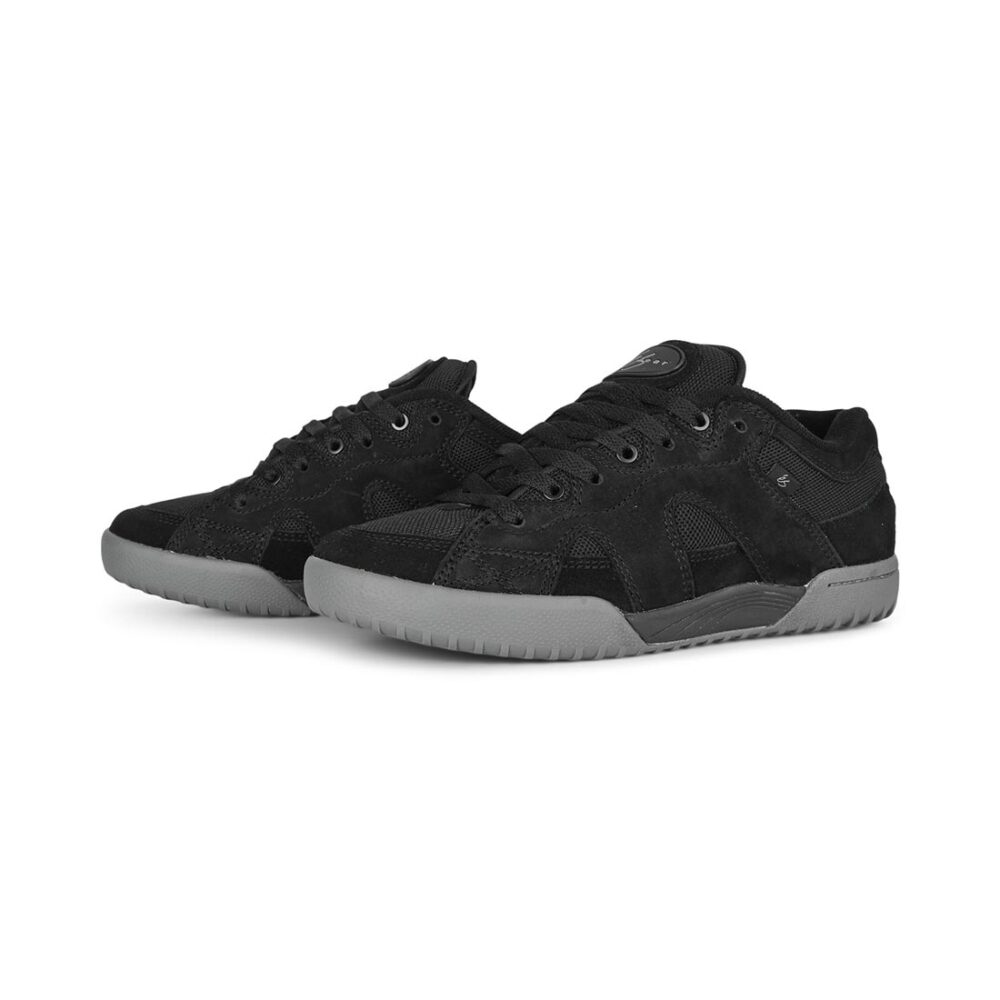 eS One Nine 7 Skate Shoes - Black/Grey