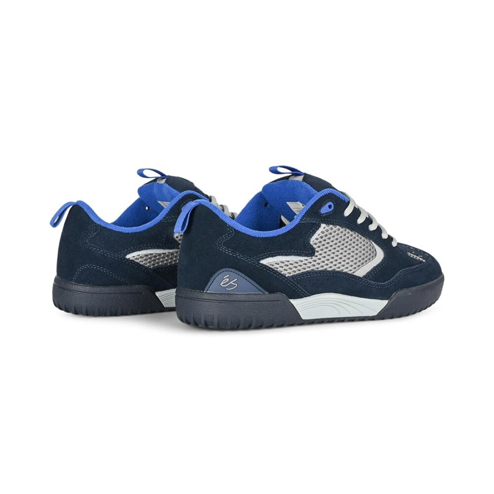 eS Quattro Skate Shoes - Navy/Grey/Royal