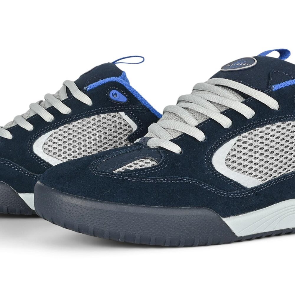 eS Quattro Skate Shoes - Navy/Grey/Royal