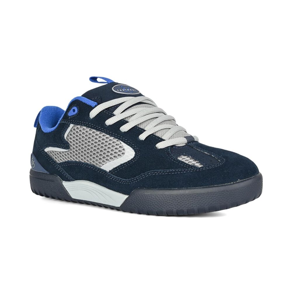 eS Quattro Skate Shoes - Navy/Grey/Royal