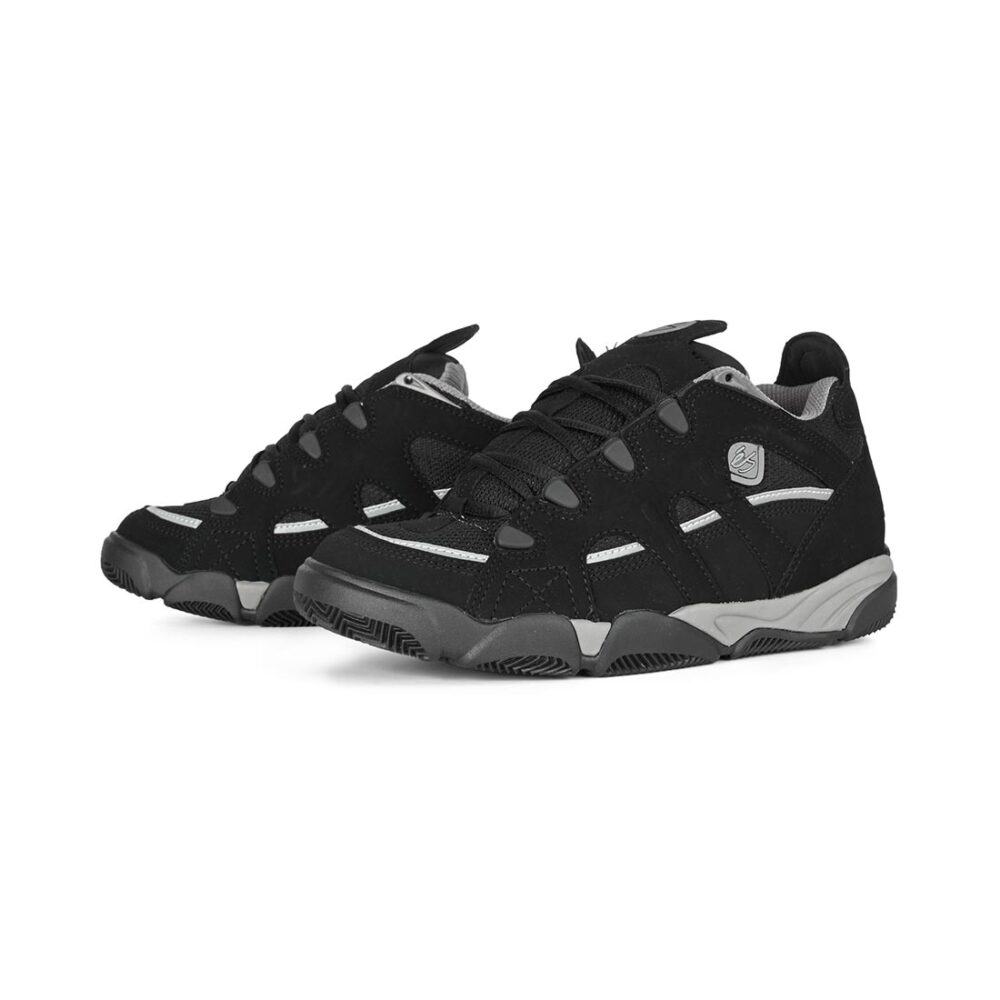 eS Scheme Skate Shoes - Black/Charcoal