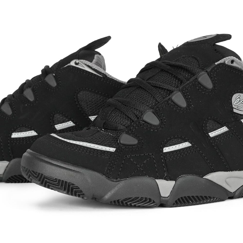 eS Scheme Skate Shoes - Black/Charcoal