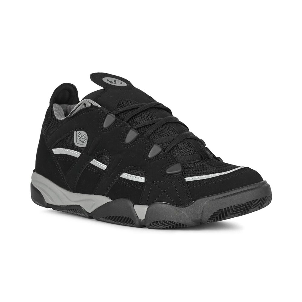 eS Scheme Skate Shoes - Black/Charcoal