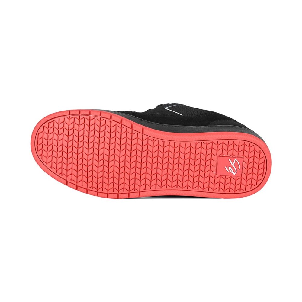 eS Sophisto Low Top Skate Shoes - Black/Black/Red