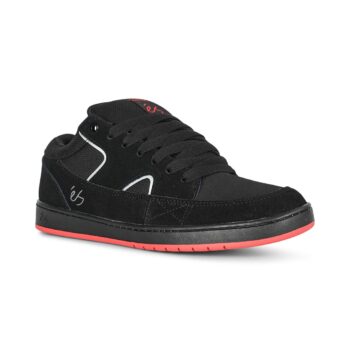 eS Sophisto Low Top Skate Shoes - Black/Black/Red