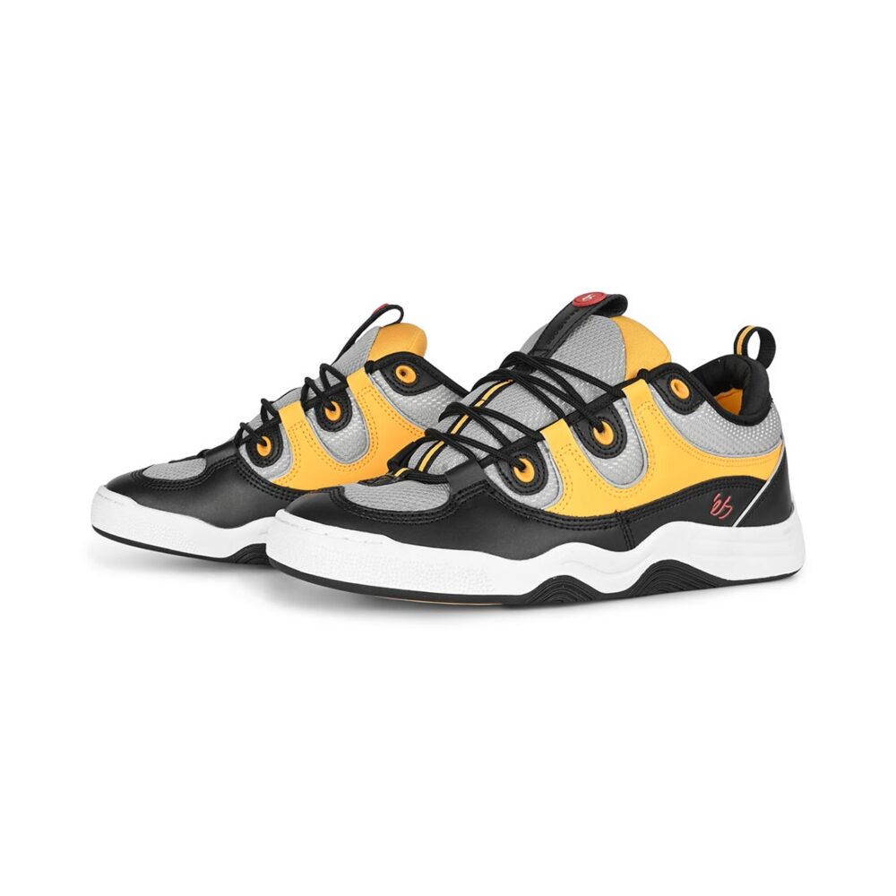 eS Two Nine 8 Skate Shoes - Black/Yellow