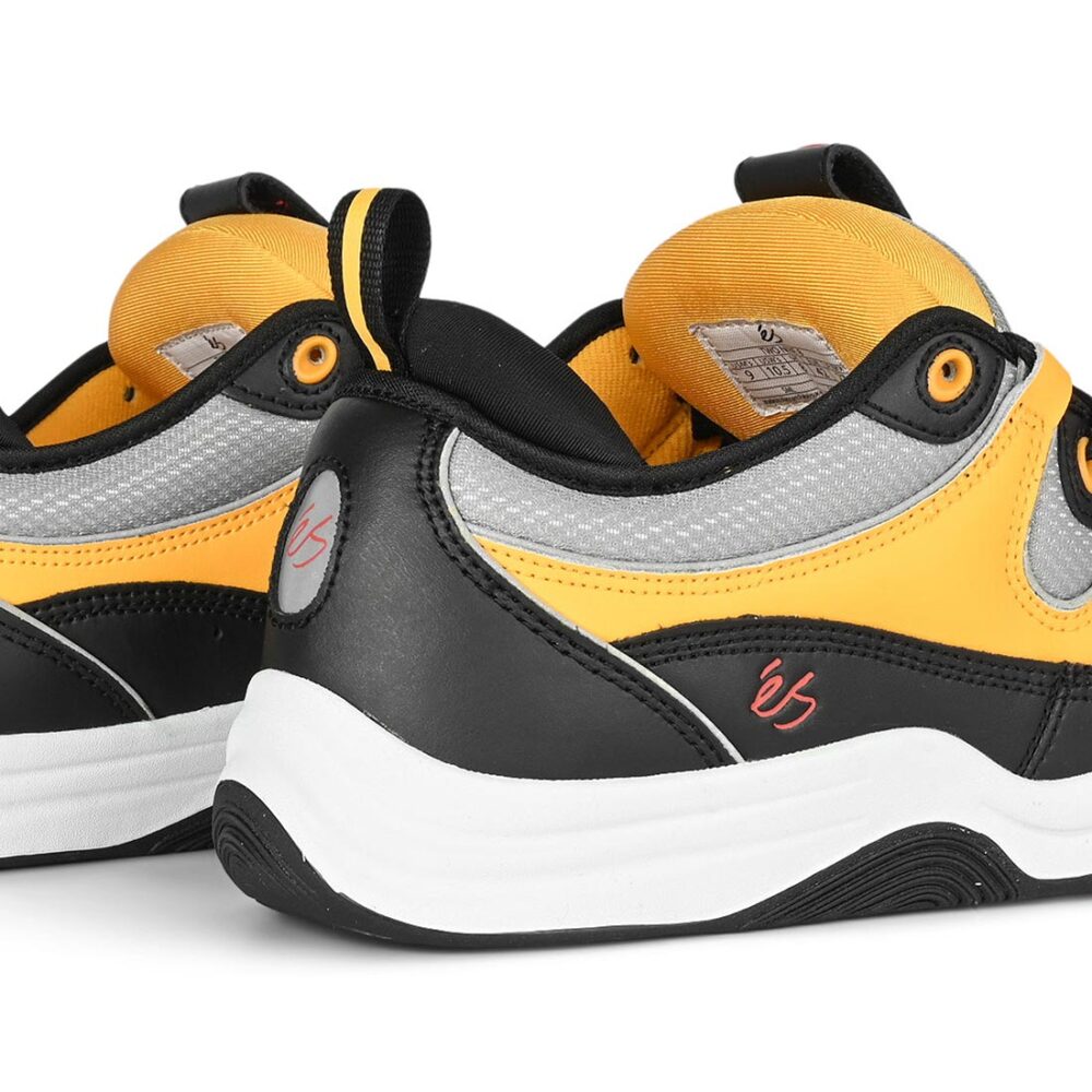 eS Two Nine 8 Skate Shoes - Black/Yellow