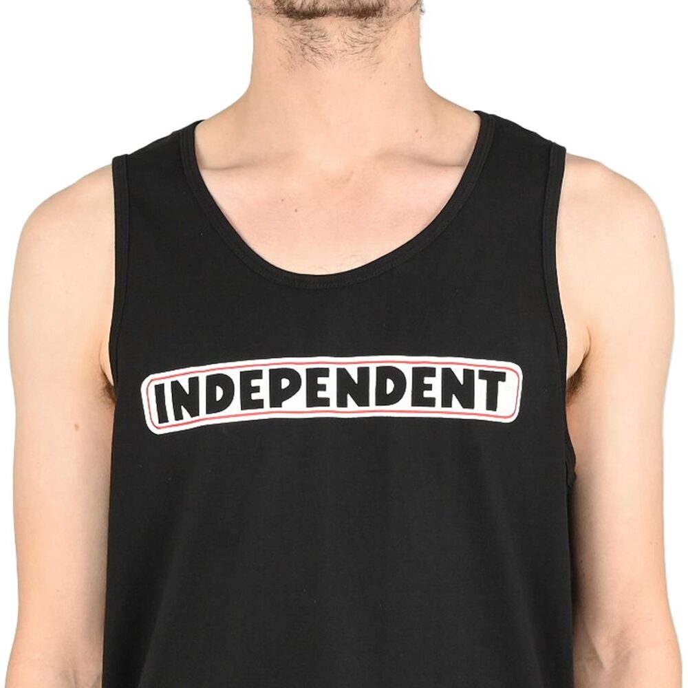 Independent Bar Logo Vest - Black