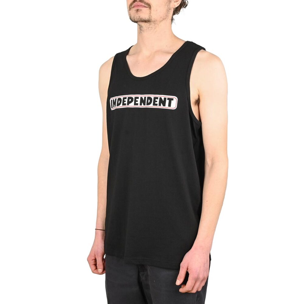 Independent Bar Logo Vest - Black