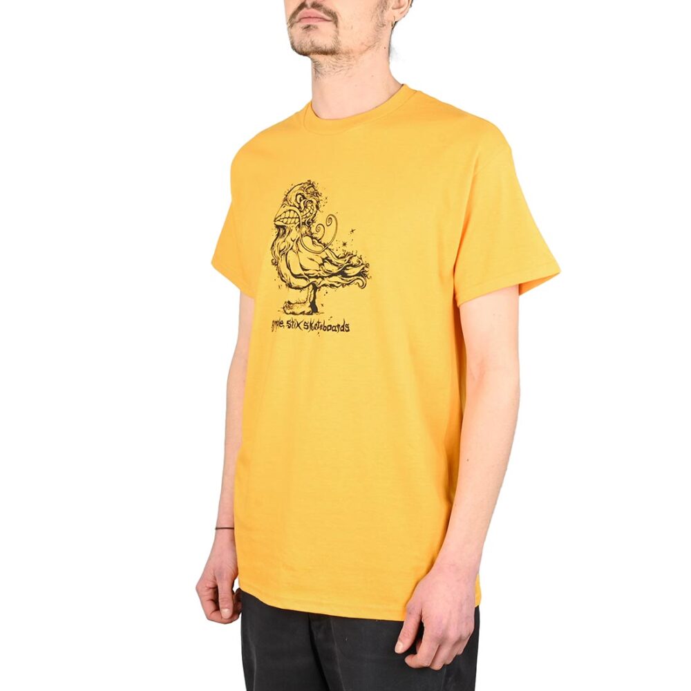 Anti Hero Basic Grimple Pigeon S/S T-Shirt - Gold/Black