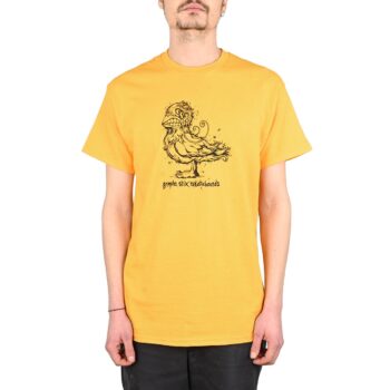 Anti Hero Basic Grimple Pigeon S/S T-Shirt - Gold/Black