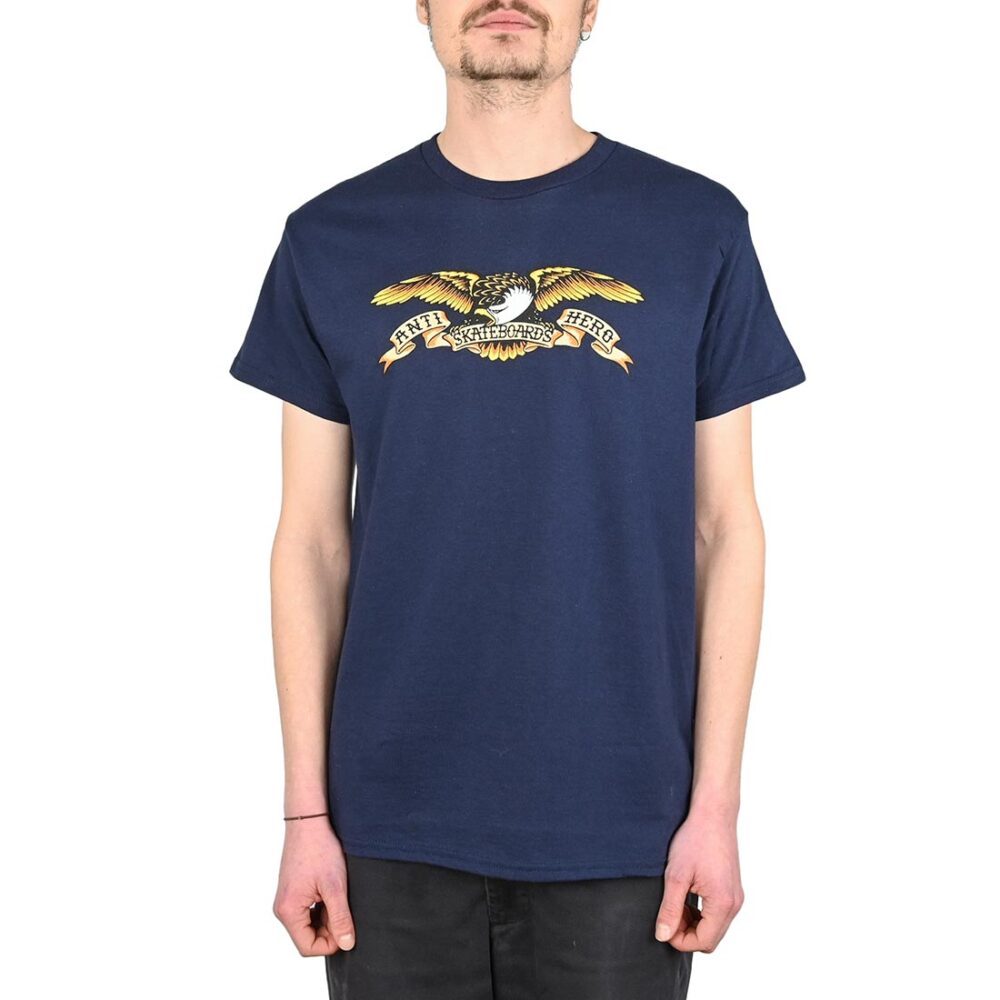 Anti Hero Eagle S/S T-Shirt - Navy