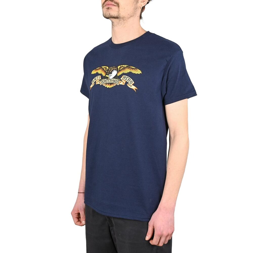 Anti Hero Eagle S/S T-Shirt - Navy